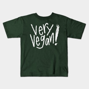 Vegetarian Very Vegan Healthy Diet Lifestyle Kids T-Shirt